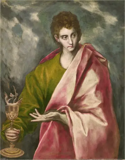 Saint John the Evangelist (Prado Museum, Madrid) El Greco
